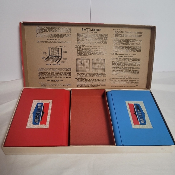 Milton Bradley Original 1st Edition 1967 Battleship Game Complete - Picture 2 of 13